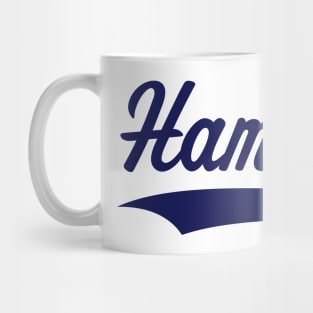 Hamburg (Freie Und Hansestadt / Navy) Mug